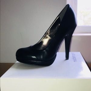 Madden Girl black platforms